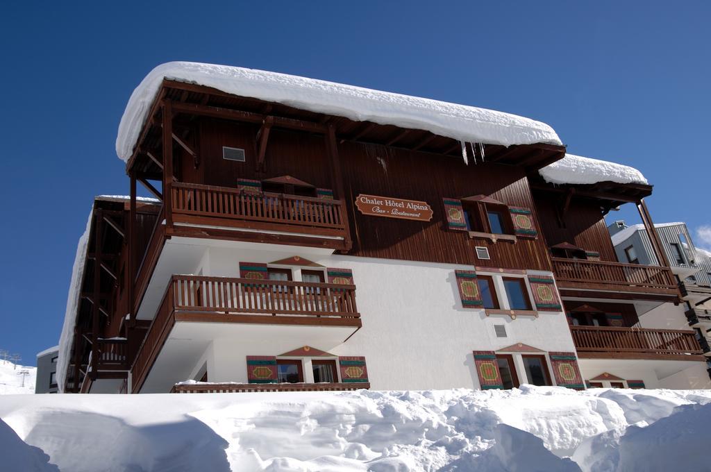 Hôtel Odalys Chalet Alpina Tignes Buitenkant foto