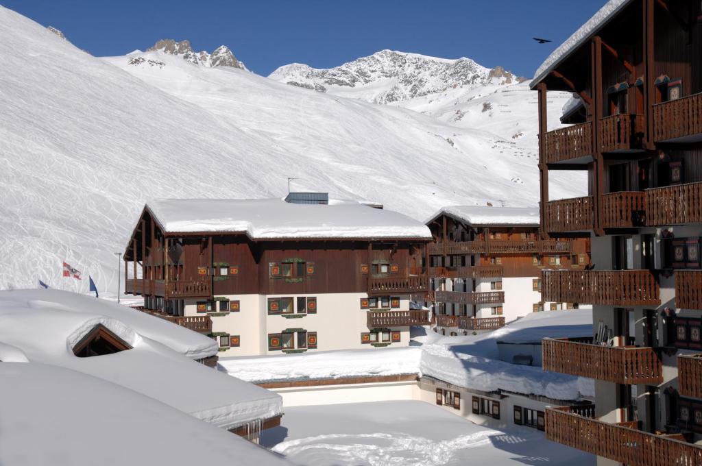 Hôtel Odalys Chalet Alpina Tignes Buitenkant foto