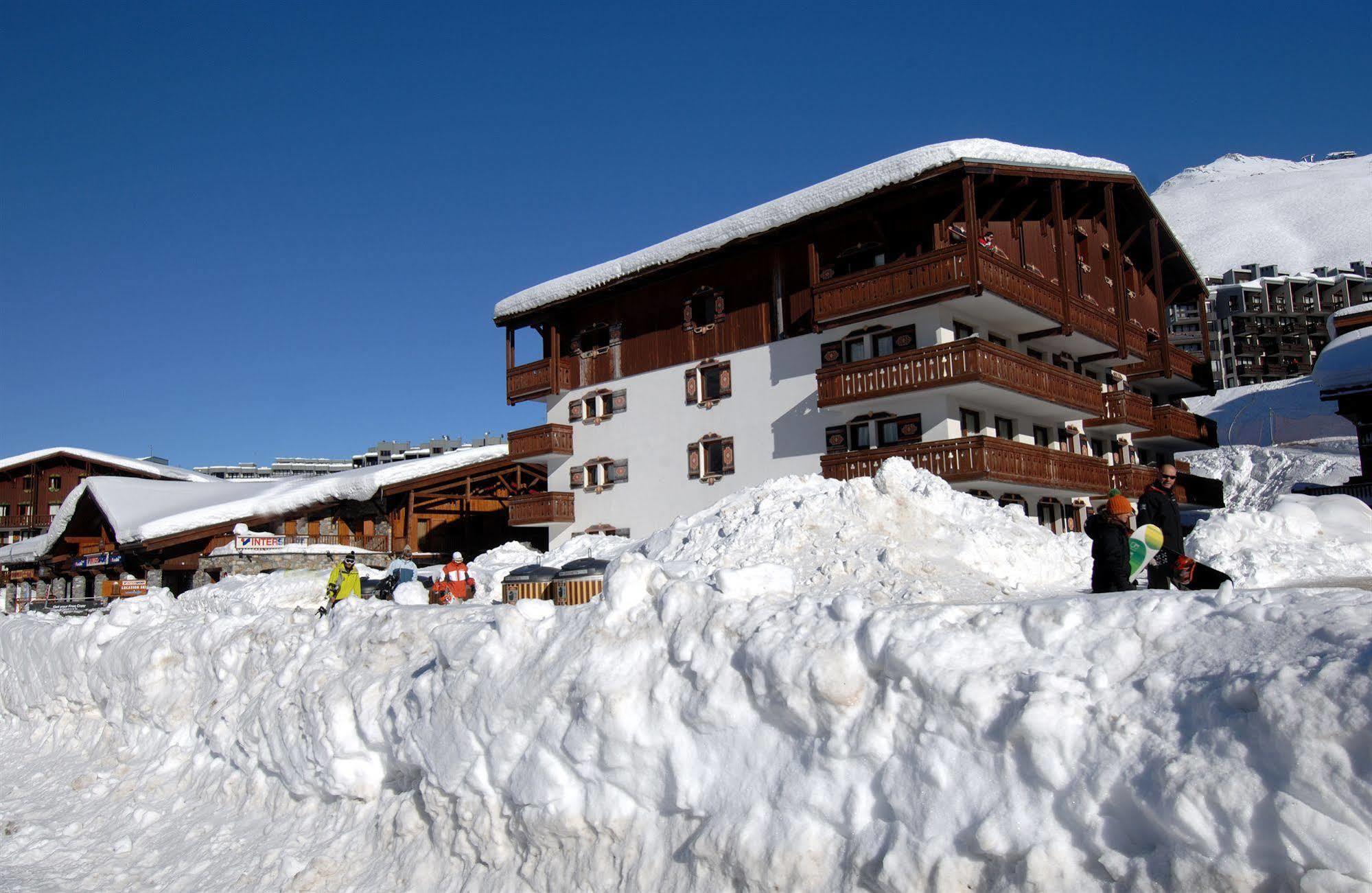 Hôtel Odalys Chalet Alpina Tignes Buitenkant foto