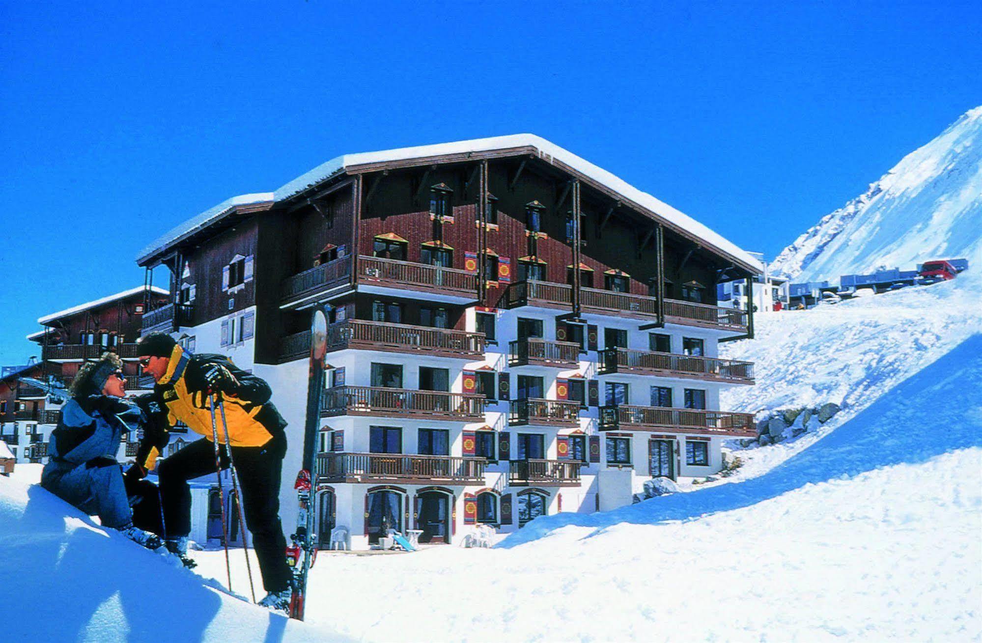 Hôtel Odalys Chalet Alpina Tignes Buitenkant foto