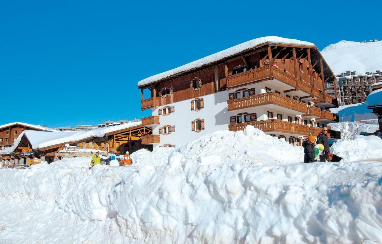 Hôtel Odalys Chalet Alpina Tignes Buitenkant foto